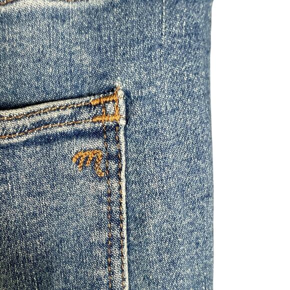 Women's Madewell Medium Wash Stovepipe Style Blue Jeans - 24W - $148 Retail - Picture 9 of 9